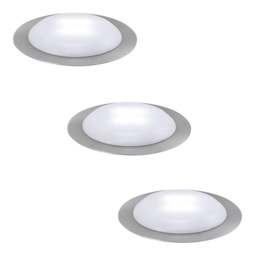 Paulmann - Nice Price 3630 - SADA 3x LED/0,3W IP44 Orientační svítidlo 230V 6500-9000K