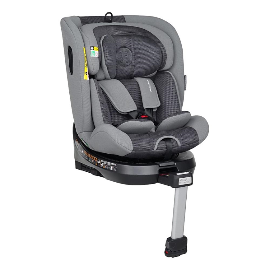 PETITE&MARS - Autosedačka TWISTGUARD PRO i-Size 40-150 cm (0-36 kg) šedá