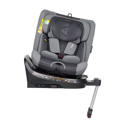 PETITE&MARS - Autosedačka TWISTGUARD PRO i-Size 40-150 cm (0-36 kg) šedá