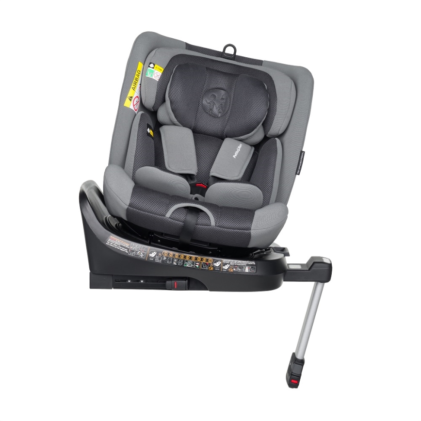 PETITE&MARS - Autosedačka TWISTGUARD PRO i-Size 40-150 cm (0-36 kg) šedá