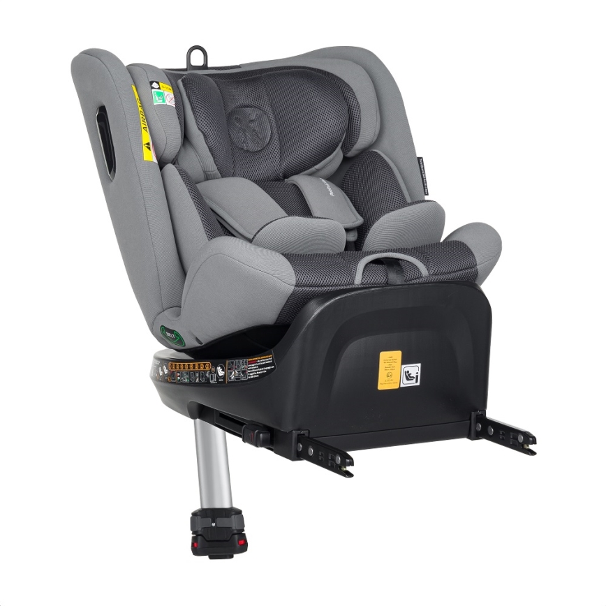 PETITE&MARS - Autosedačka TWISTGUARD PRO i-Size 40-150 cm (0-36 kg) šedá