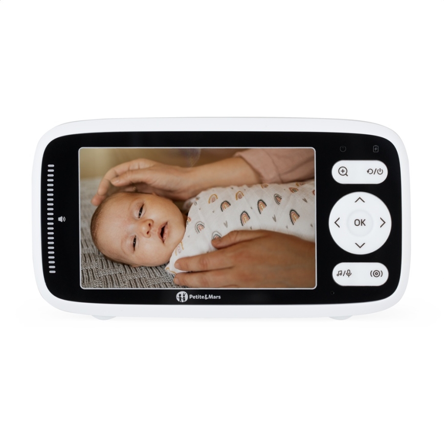 PETITE&MARS - Dětská chůvička s monitorem NANO 4.0 3,7V 1760 mAh