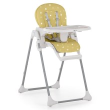 PETITE&MARS - Dětská jídelní židle GUSTO žlutá