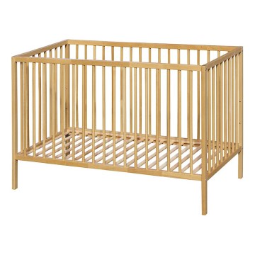 PETITE&MARS - Dětská postýlka NELA BEECH 120x60 cm buk