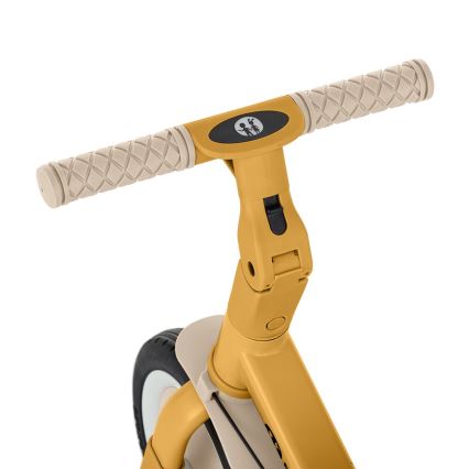 PETITE&MARS - Dětská tříkolka 5v1 TURBO Intense Ochre