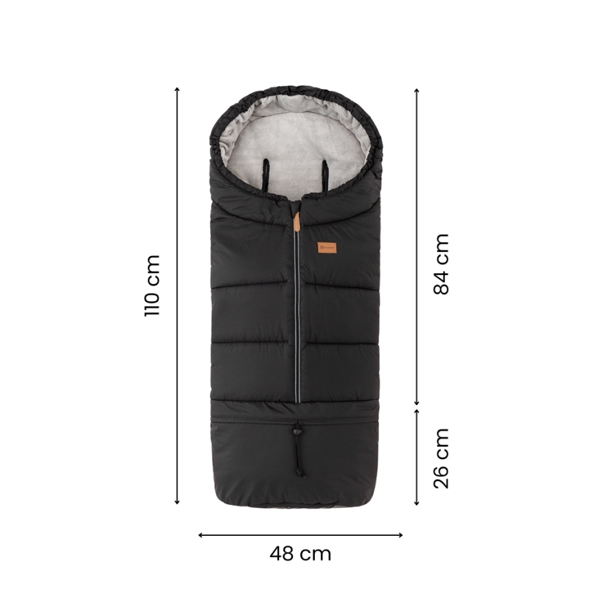 PETITE&MARS - Dětský fusak 3v1 JIBOT světle šedá