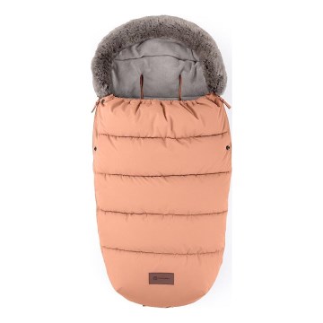 PETITE&MARS - Dětský fusak 4v1 COMFY Pastel Peach oranžová
