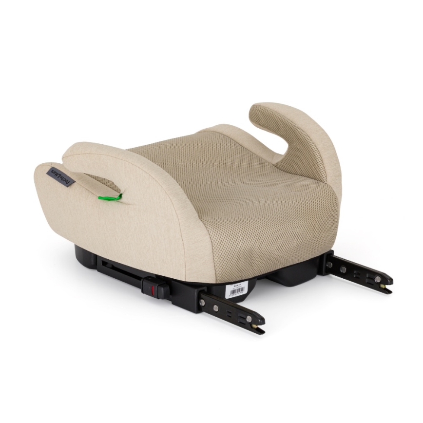 PETITE&MARS - Podsedák do auta OPTIMUS PRO i-Size Air 125-150 cm (22-36 kg) béžová