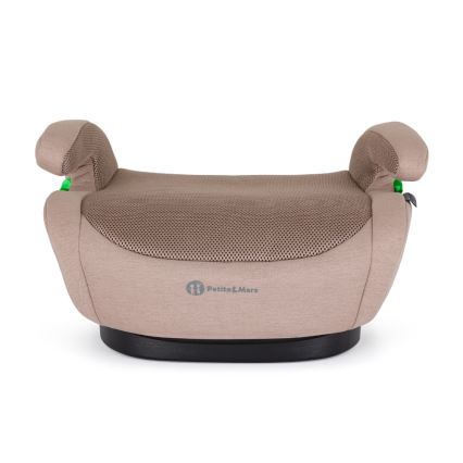 PETITE&MARS - Podsedák do auta OPTIMUS PRO i-Size Air 125-150 cm (22-36 kg) hnědá