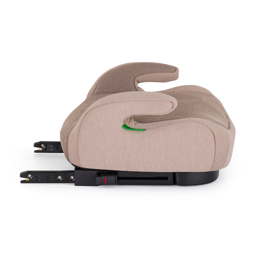 PETITE&MARS - Podsedák do auta OPTIMUS PRO i-Size Air 125-150 cm (22-36 kg) hnědá
