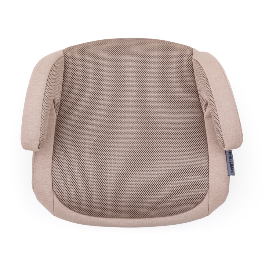 PETITE&MARS - Podsedák do auta OPTIMUS PRO i-Size Air 125-150 cm (22-36 kg) hnědá