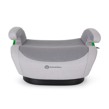 PETITE&MARS - Podsedák do auta OPTIMUS PRO i-Size Air 125-150 cm (22-36 kg) šedá