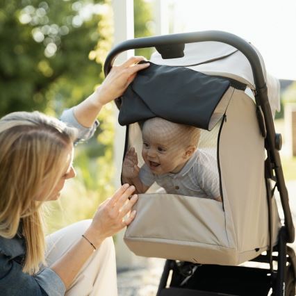 PETITE&MARS - Sportovní kočárek FLIP Tan Beige