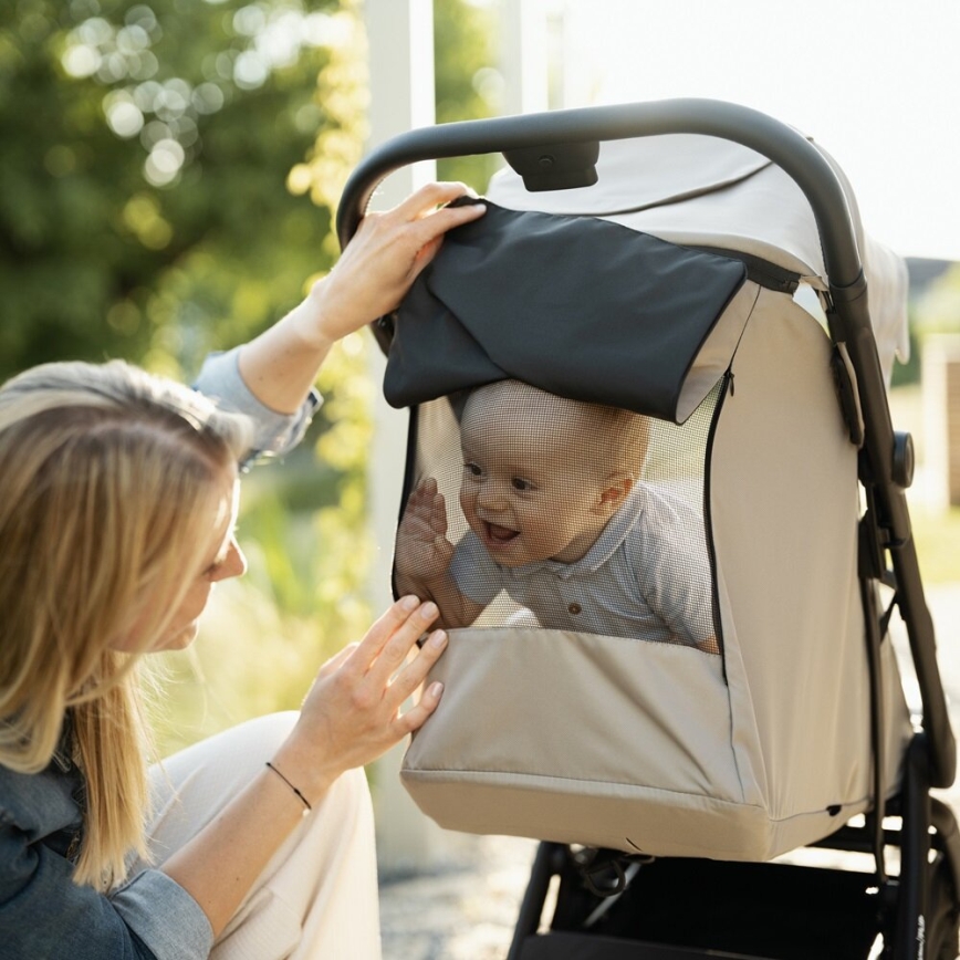 PETITE&MARS - Sportovní kočárek FLIP Tan Beige