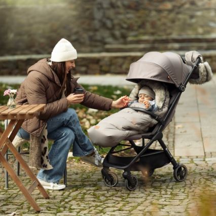 PETITE&MARS - Sportovní kočárek ZIP Velvet Grey