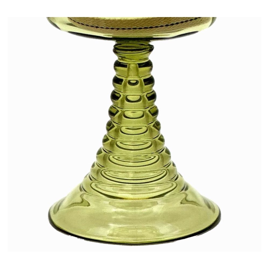 Petrolejová lampa PETRA 42 cm lesní zelená