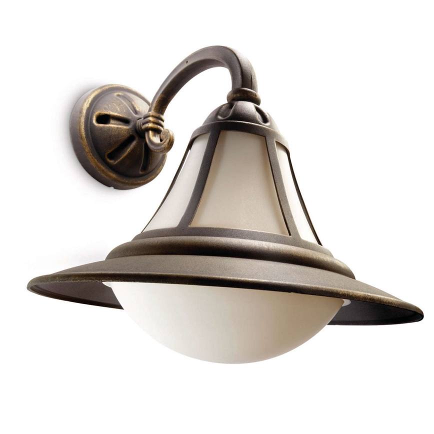 Philips 15211/42/16 - Venkovní nástěnné svítidlo MYGARDEN PROVENCE 1xE27/23W IP44