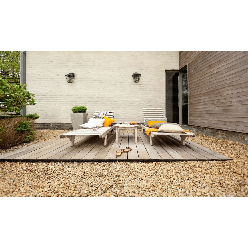 Philips 15381/30/16 - Venkovní nástěnné svítidlo MYGARDEN CREEK 1xE27/60W/230V