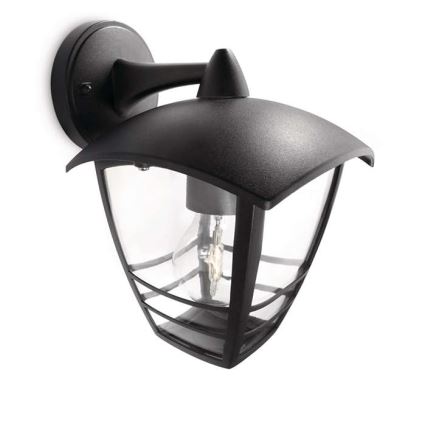 Philips 15381/30/16 - Venkovní nástěnné svítidlo MYGARDEN CREEK 1xE27/60W/230V