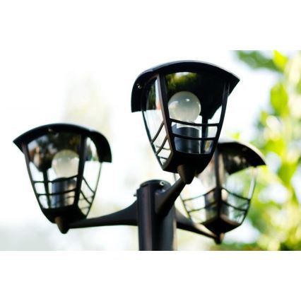Philips 15385/30/16 - Venkovní lampa MYGARDEN CREEK 3xE27/60W/230V