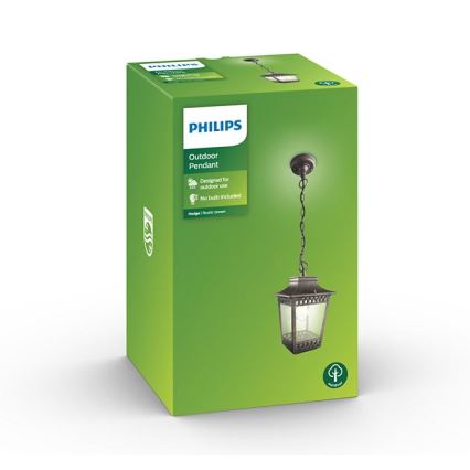 Philips 15406/86/PN - Venkovní lustr HEDGE 1xE27/60W/230V IP44