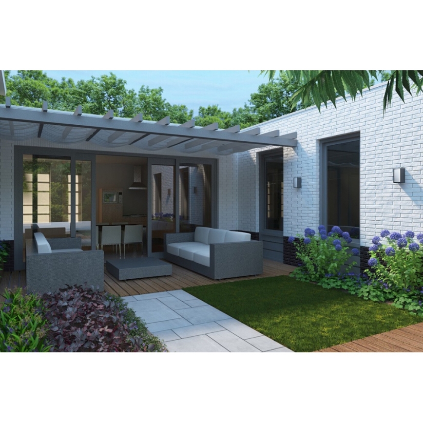 Philips 16351/93/16 - Venkovní nástěnné svítidlo MYGARDEN BRIDGE 1xE27/15W/230V