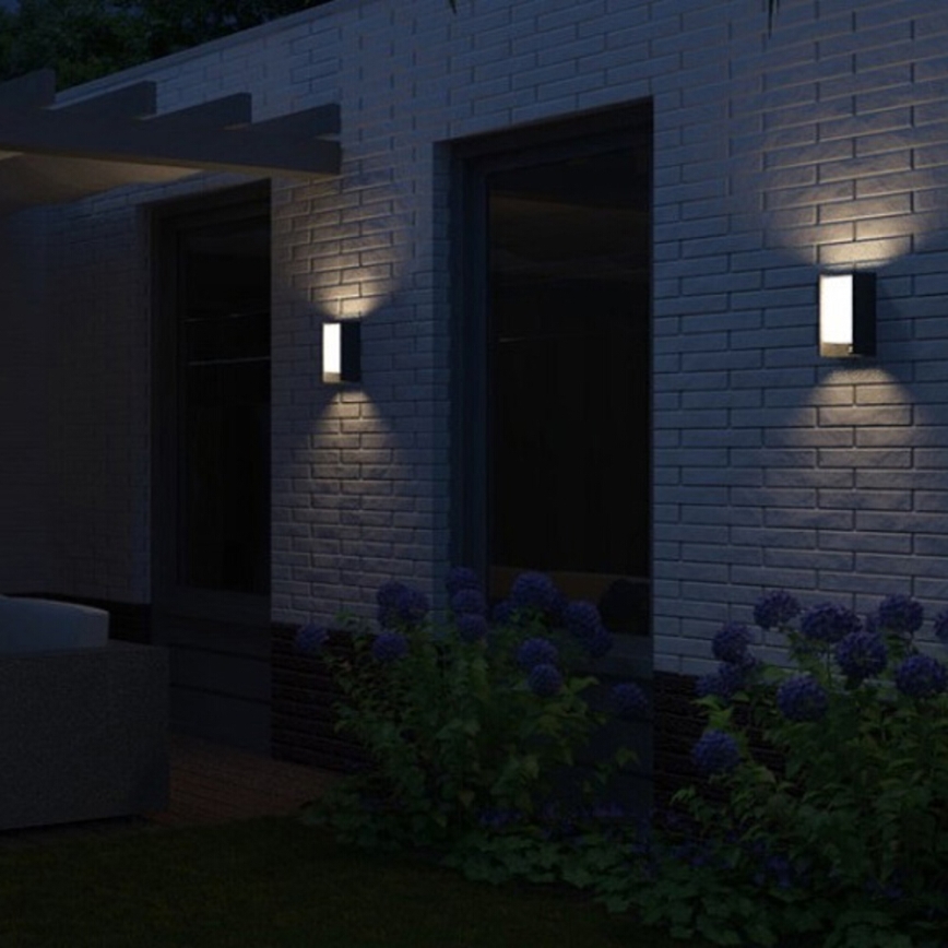 Philips 16351/93/16 - Venkovní nástěnné svítidlo MYGARDEN BRIDGE 1xE27/15W/230V