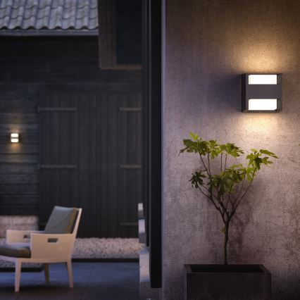 Philips 16459/93/16 - LED venktovní svítidlo MYGARDEN ARBOUR 2xLED/4,5W/230V