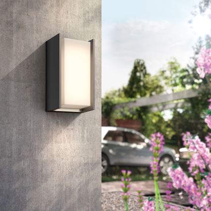Philips 16472/93/P0 - LED Stmívatelné venkovní nástěnné svítidlo HUE TURACO 1xE27/9,5W/230V