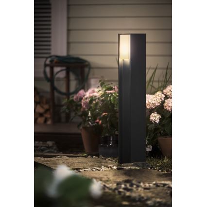 Philips 16474/93/P0 - LED Stmívatelná venkovní lampa HUE TURACO 1xE27/9,5W/230V