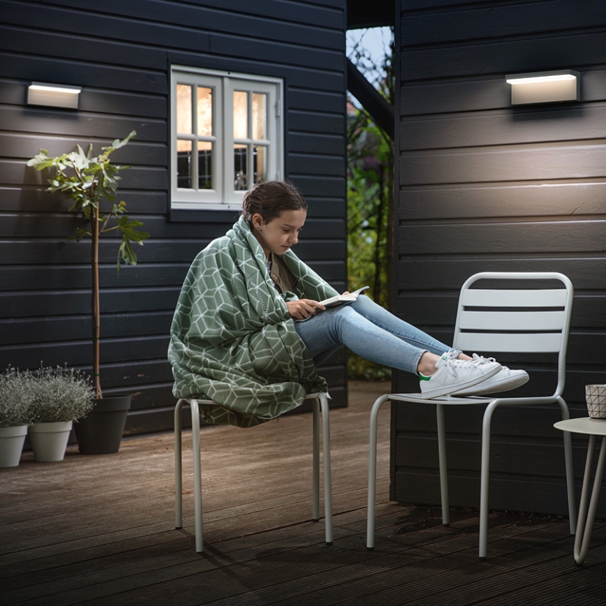 Philips 16483/93/P0 - LED venkovní nástěnné svítidlo MYGARDEN BUSTAN 2xLED/4,5W