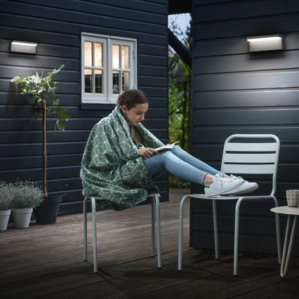 Philips 16483/93/P3 - LED venkovní nástěnné svítidlo MYGARDEN BUSTAN 2xLED/4,5W