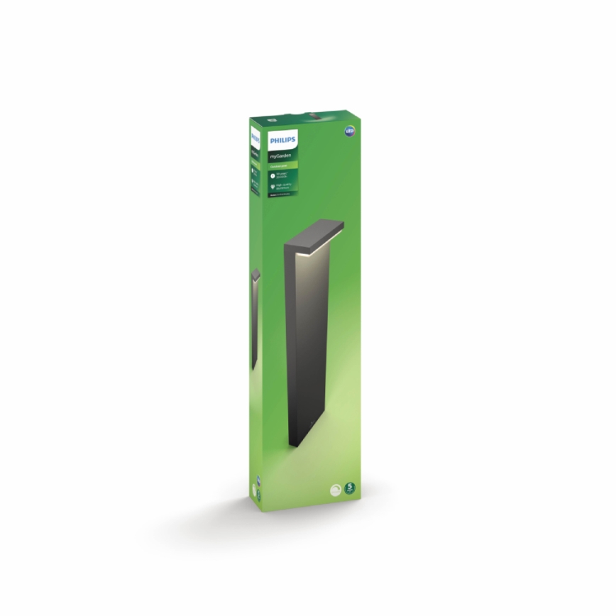 Philips 16486/93/P0 - LED Venkovní sloupkové svítidlo MYGARDEN BUSTAN 2xLED/4,5W IP44