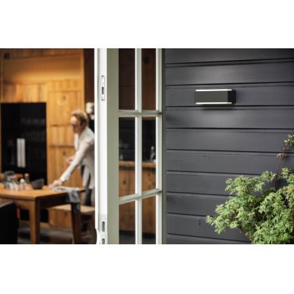 Philips 16487/93/P0 - Venkovní nástěnné světlo MYGARDEN STRATOSPHERE 2xLED/4,5W IP44