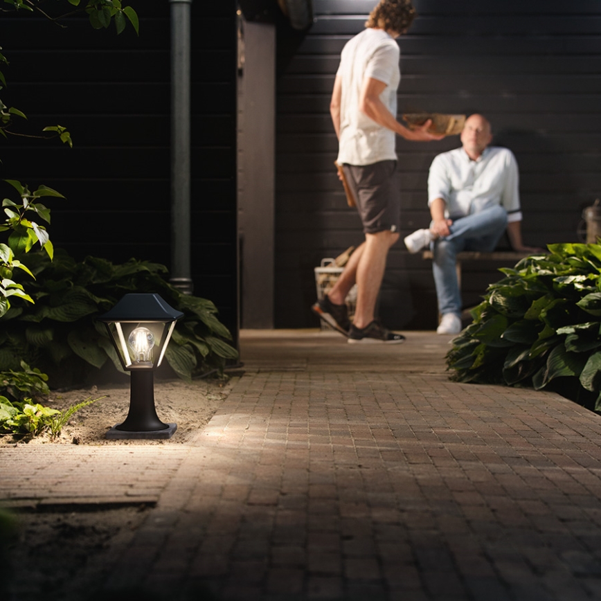 Philips 16496/30/PN - Venkovní lampa MYGARDEN ALPENGLOW E27/60W/230V