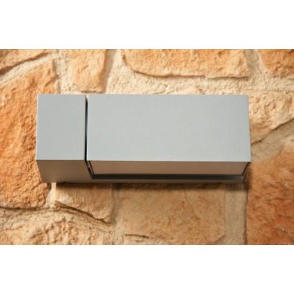 Philips 16942/87/16 - Venkovní nástěnné svítidlo MYGARDEN BORDER 1xE27/23W/230V