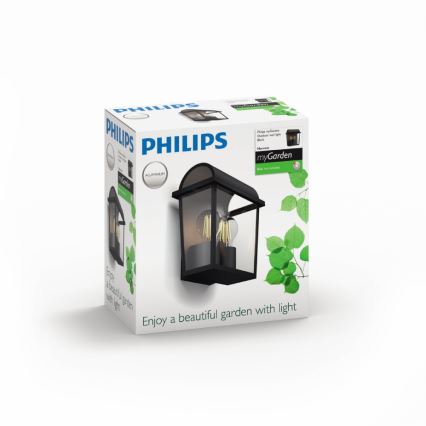 Philips - Venkovní nástěnné svítidlo 2xE27/42W/230V IP44