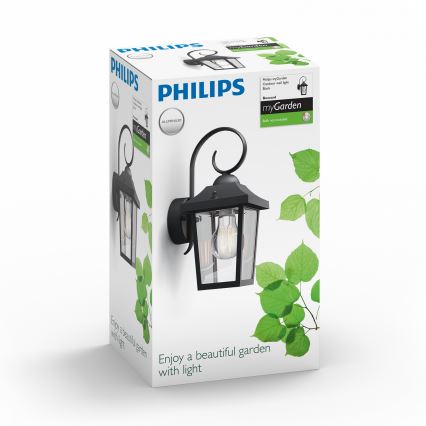 Philips 17236/30/PN - Venkovní svítidlo MYGARDEN BUZZARD 1xE27/60W/230V