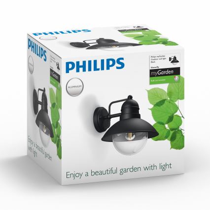 Philips 17237/30/PN - Venkovní svítidlo MYGARDEN HOVERFLY 1xE27/60W/230V