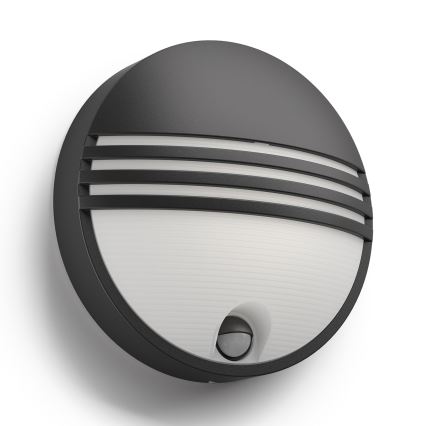 Philips 17297/30/16 - Venkovní senzorové svítidlo MYGARDEN YARROW 1xLED/6W/230V