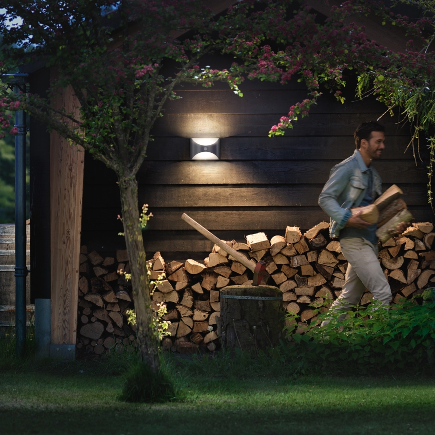 Philips 17299/47/16 - Venkovní senzorové svítidlo MYGARDEN HERB 1xLED/6W/230V