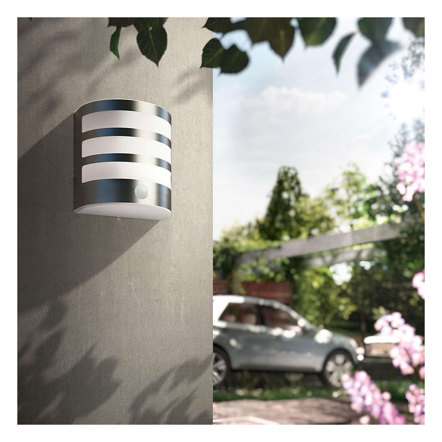 Philips 17315/47/16 - LED venkovní nástěnné svítidlo s čidlem CALGARY 1xLED/3W
