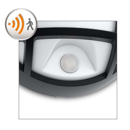 Philips 17319/30/16 - LED venkovní nástěnné svítidlo s čidlem EAGLE 1xLED/3W