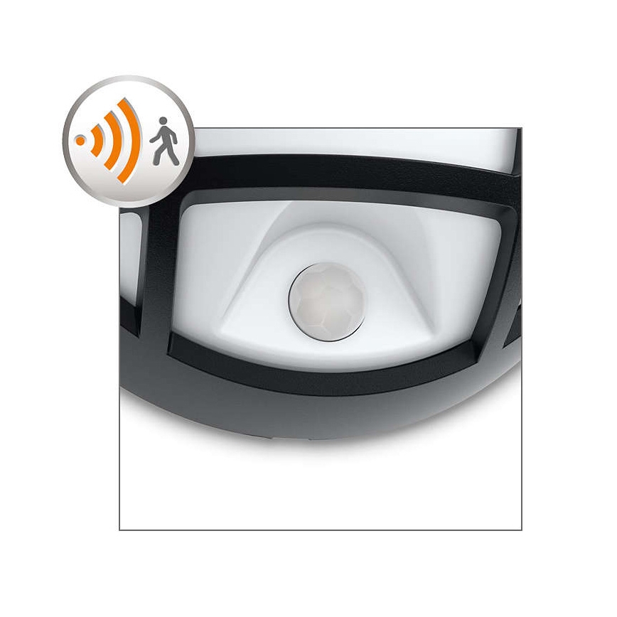 Philips 17319/30/16 - LED venkovní nástěnné svítidlo s čidlem EAGLE 1xLED/3W