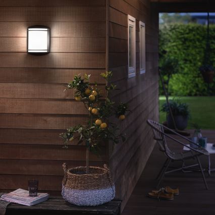 Philips 17320/30/P3 - Venkovní nástěnné svítidlo MYGARDEN ANTELOPE 1xLED/6W/230V