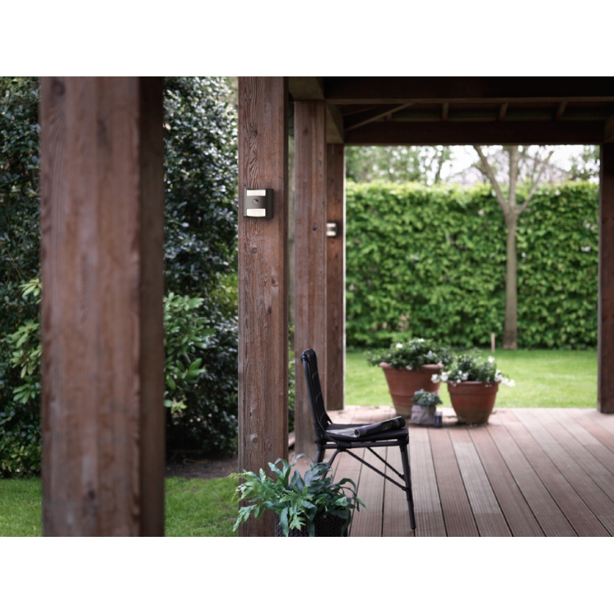 Philips 17322/93/16 - Venkovní senzorové svítidlo MYGARDEN GRASS 2xLED/4,5W/230V IP44