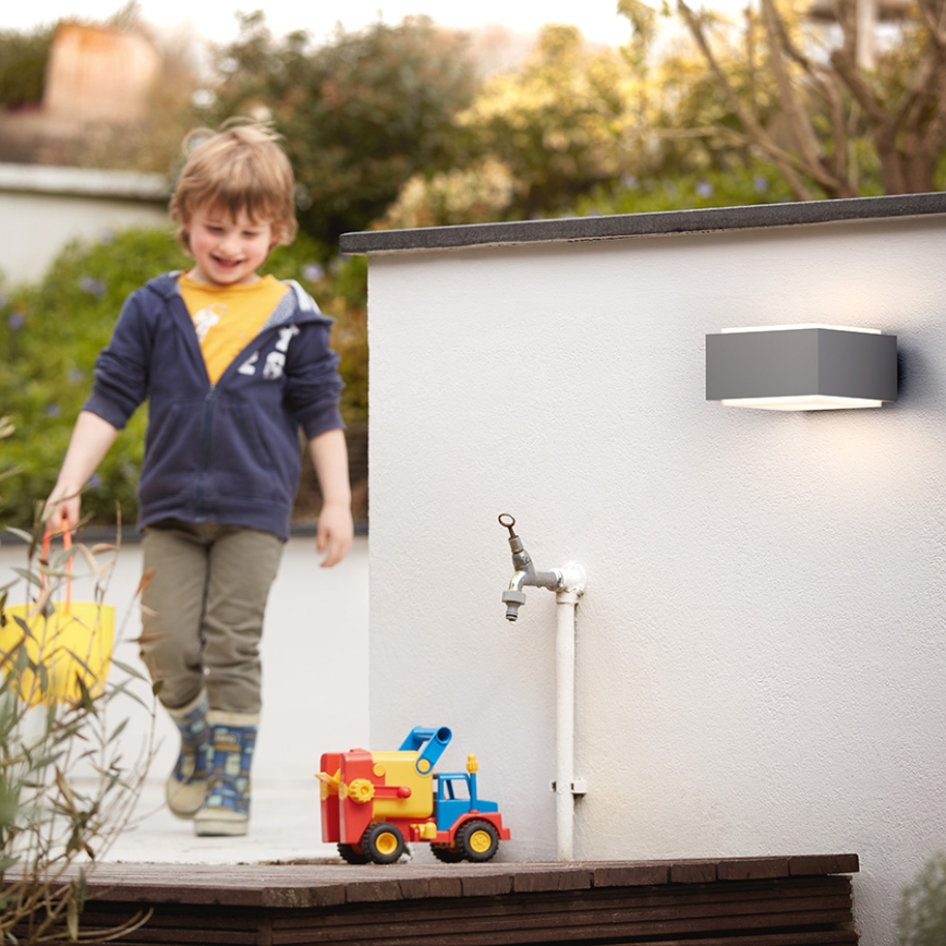 Philips 17337/87/PN - Venkovní nástěnné svítidlo MYGARDEN HEDGEHOG E27/42W
