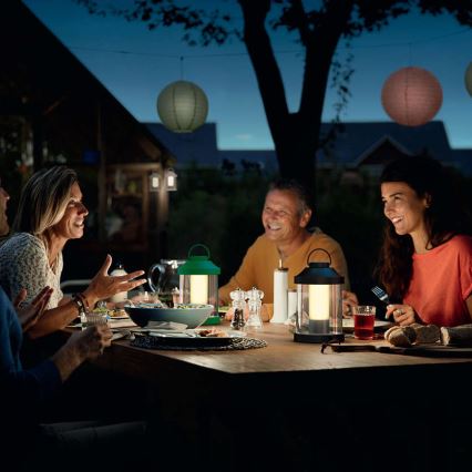 Philips 17360/33/P0 - LED Stmívatelná přenosná zahradní lampa ABELIA LED/3W/5V IP44
