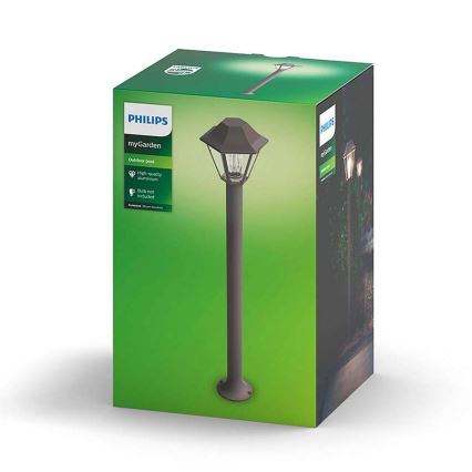 Philips 17388/43/PN - Venkovní lampa MYGARDEN CURASSOW 1xE27/42W/230V IP44