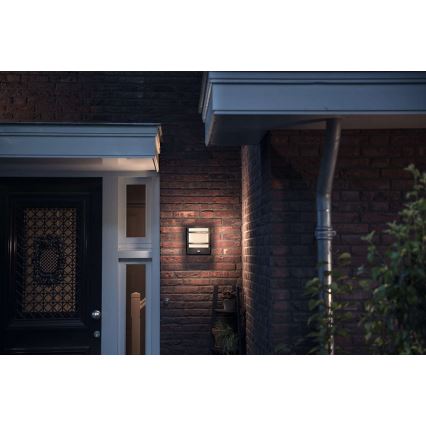 Philips 17395/93/P0 - LED Venkovní nástěnné svítidlo MYGARDEN PETRONIA IR LED/12W/230V